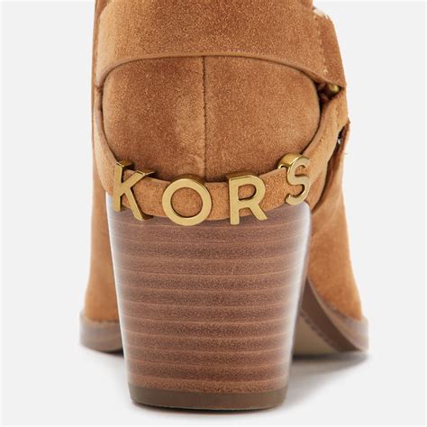 michael kors kenya suede ankle boot|Michael Kors cowboy boots.